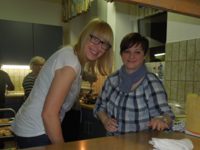 Der Fisch kommt ins Schwimmen